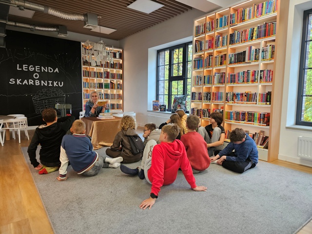 zdjęcie z pobytu w mbp w żorach