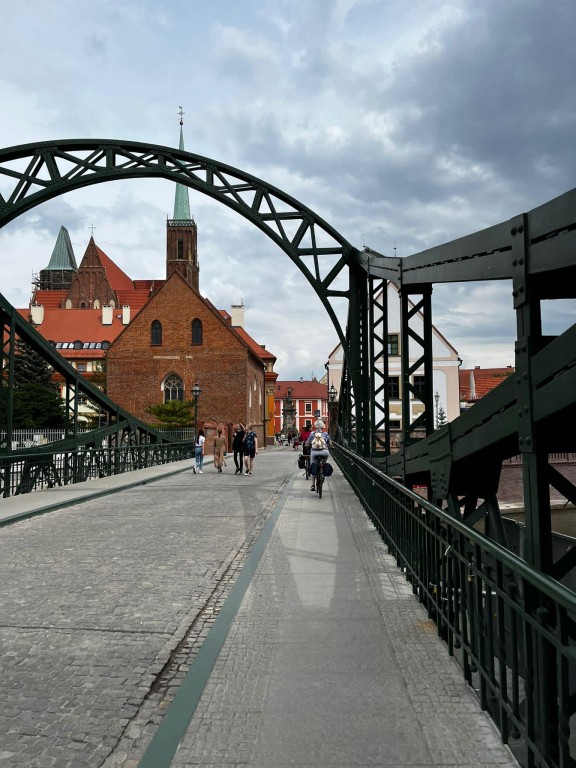 Zdjęcie przedstawia kadr z wycieczki do Wrocławia.