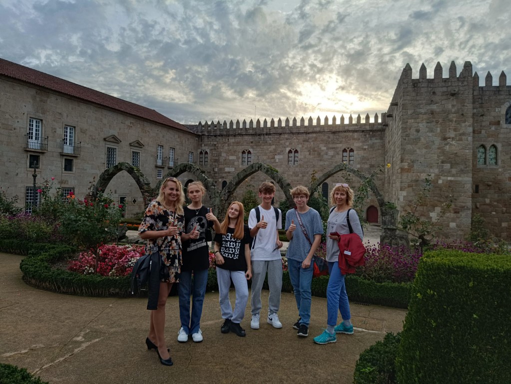 Wizyta uczniów w Portugalii, październik 2022