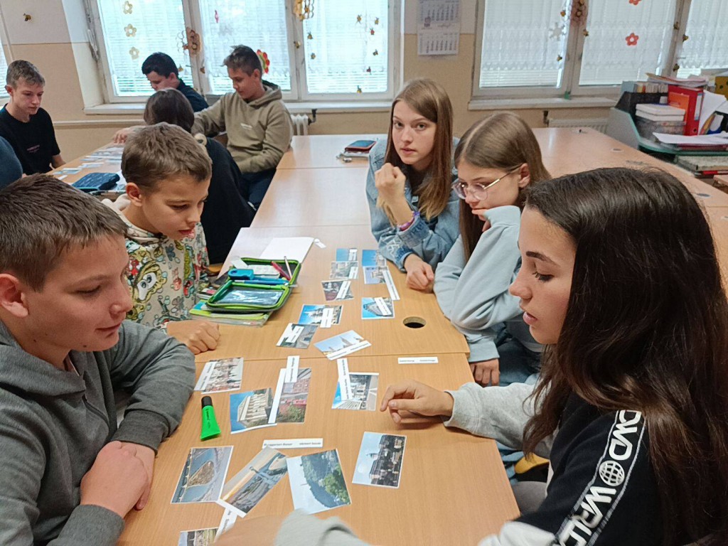 Węgry Erasmus+ 2025. Zajęcia w szkole węgierskiej.
