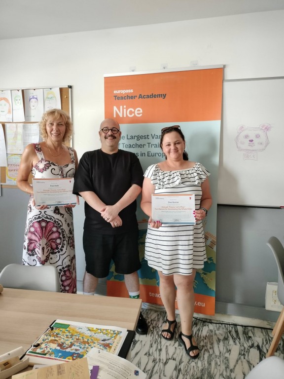 Szkolenie Erasmus+ 2025 w Nicei: „Enough Theory, Let's Play! Fun Games for Developing the Whole Child.