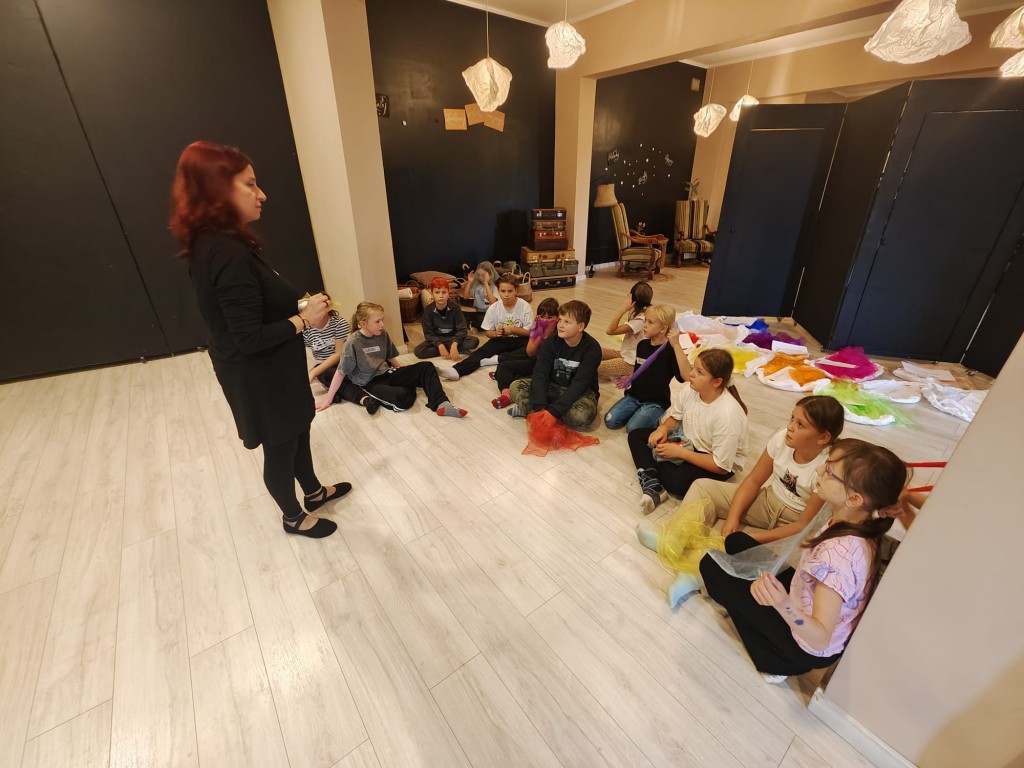 Profilaktyczne warsztaty dramowo - teatralne w ATiSW w Rybniku.