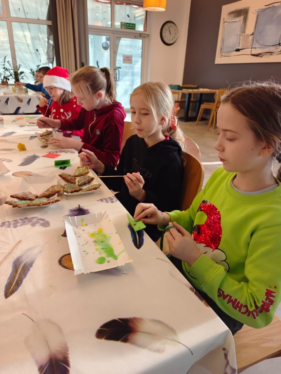 Tworzymy razem – świąteczne warsztaty dla klas 4c i 6a