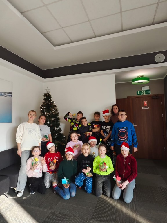 Tworzymy razem – świąteczne warsztaty dla klas 4c i 6a