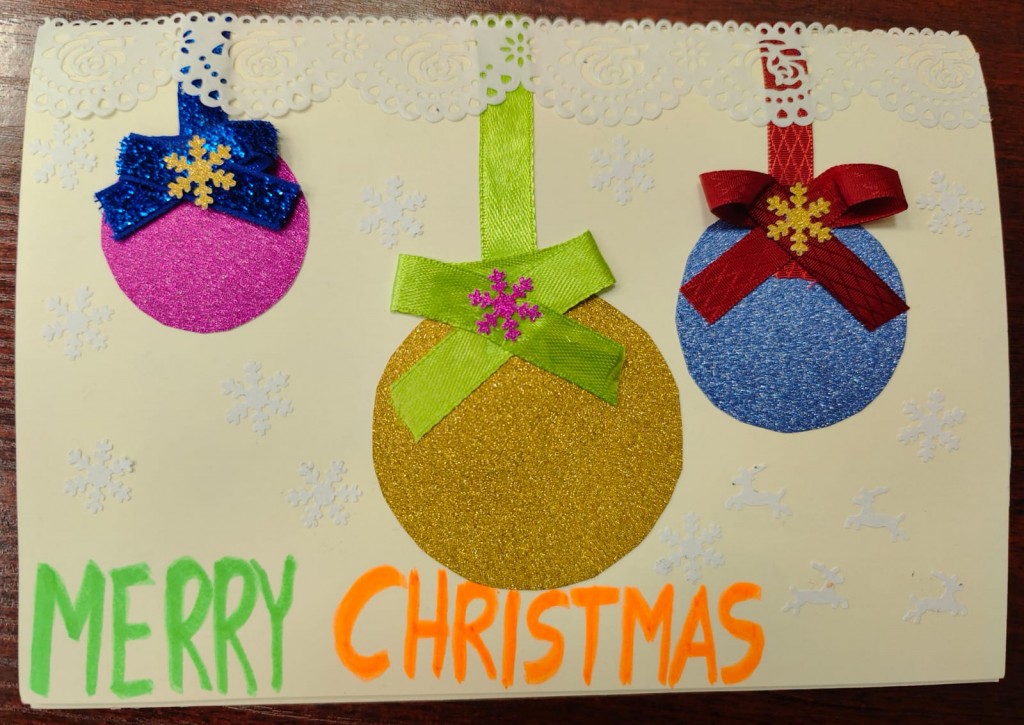 Uczniowie klas 1-8 w akcji – kartki i listy do Mikołaja po angielsku