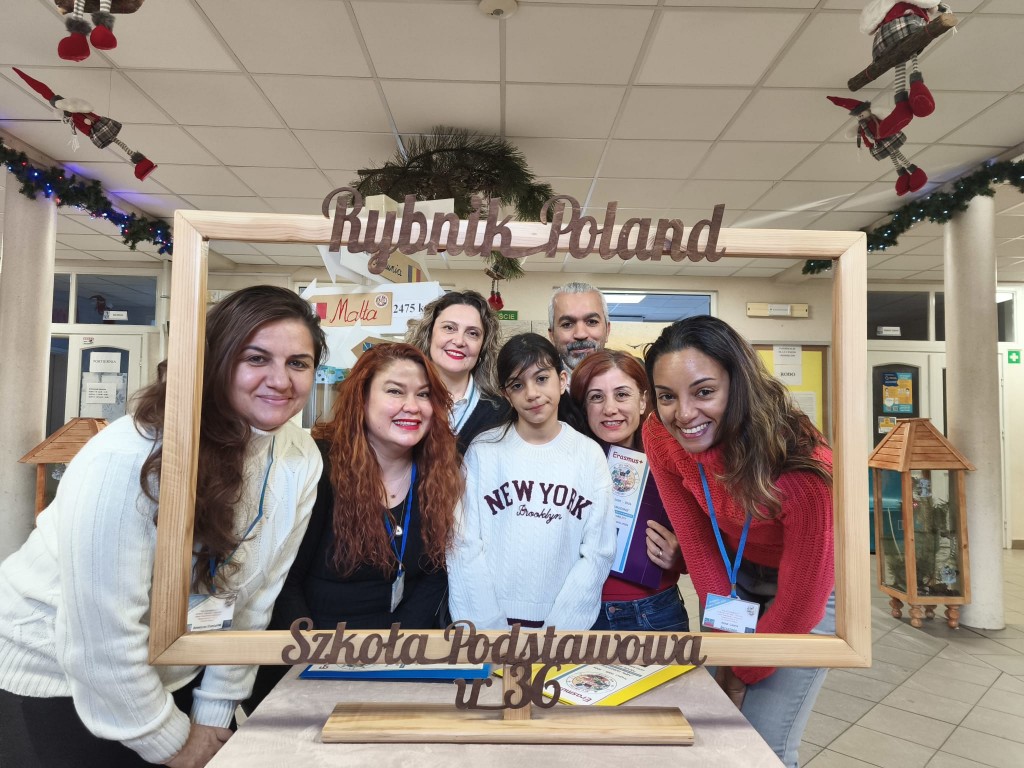 Erasmus + wizyta ekspertów z Turcji i Reunionu w SP36 2026