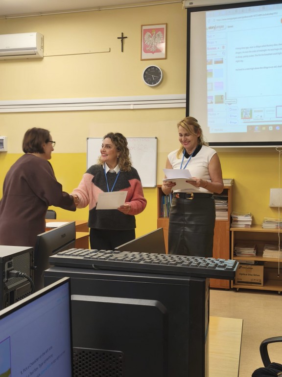 Warsztaty IT i zajęcia z ekspertami Erasmus+ w SP nr 36