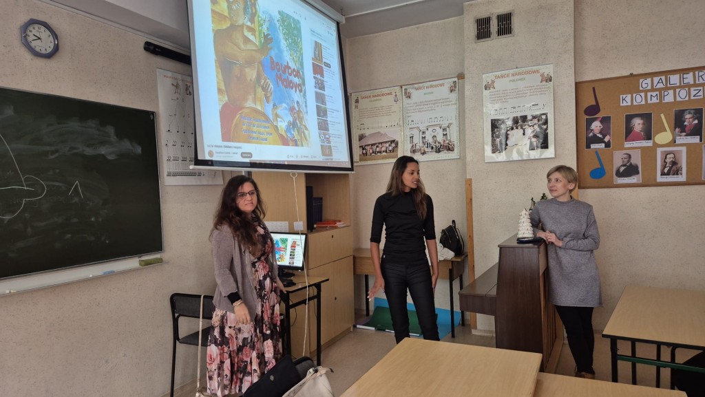 Zajęcia z ekspertami Erasmus+ w SP nr 36