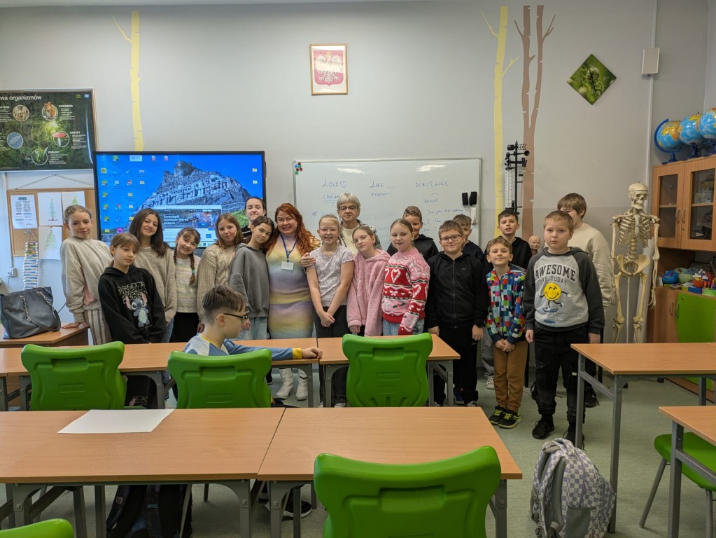 Zajęcia z ekspertami Erasmus+ w SP nr 36