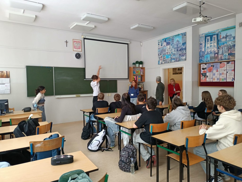 Zajęcia z ekspertami Erasmus+ w SP nr 36