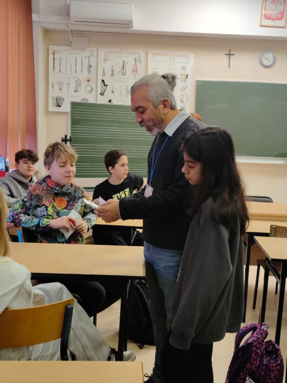 Zajęcia z ekspertami Erasmus+ w SP nr 36