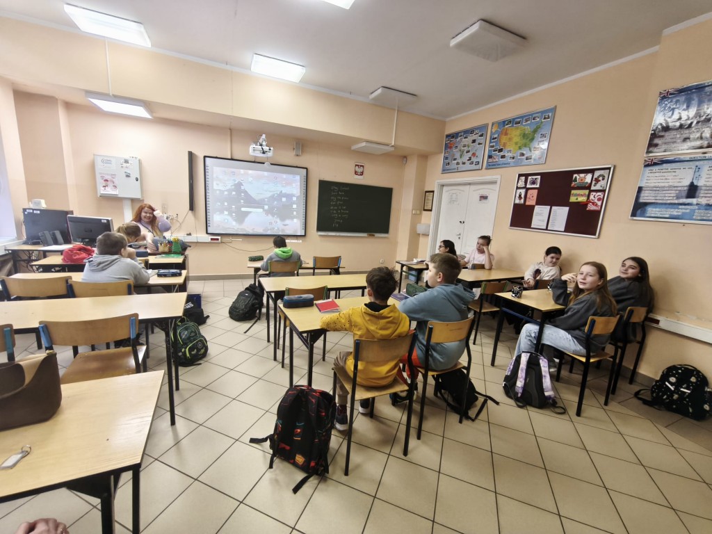 Zajęcia z ekspertami Erasmus+ w SP nr 36