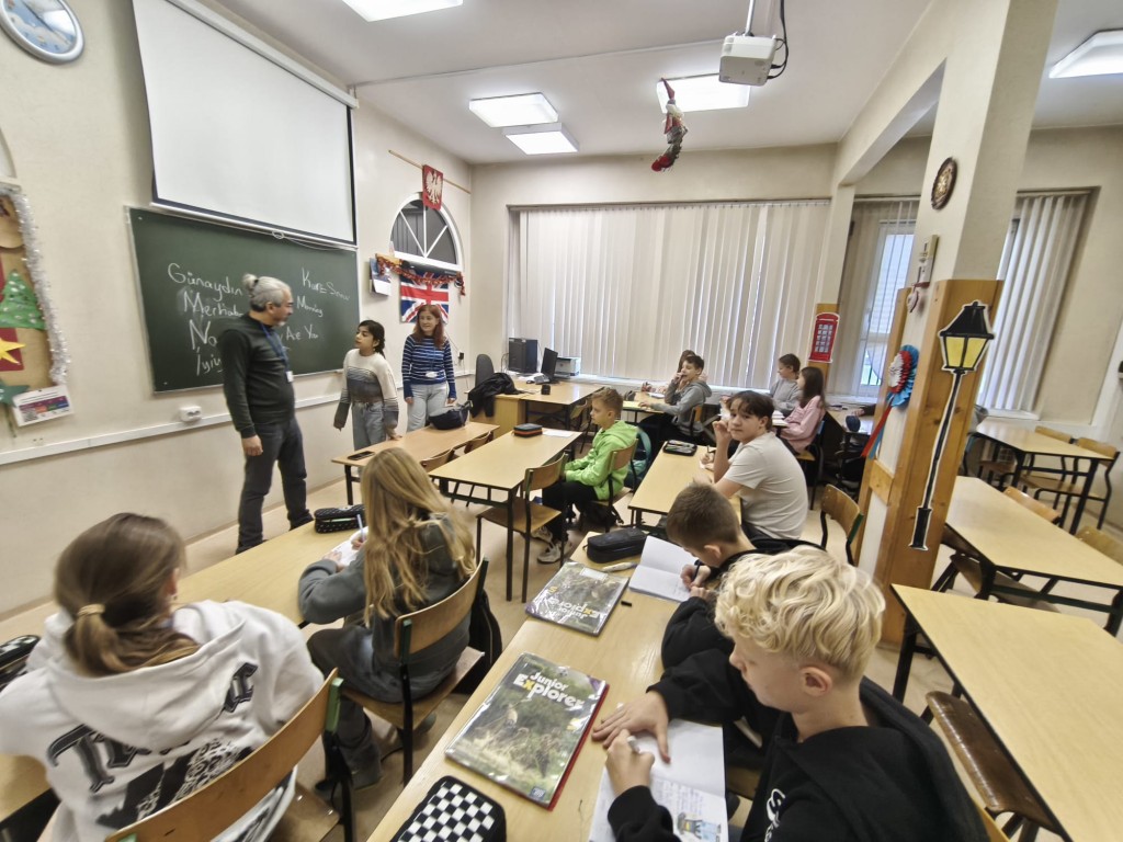 Zajęcia z ekspertami Erasmus+ w SP nr 36