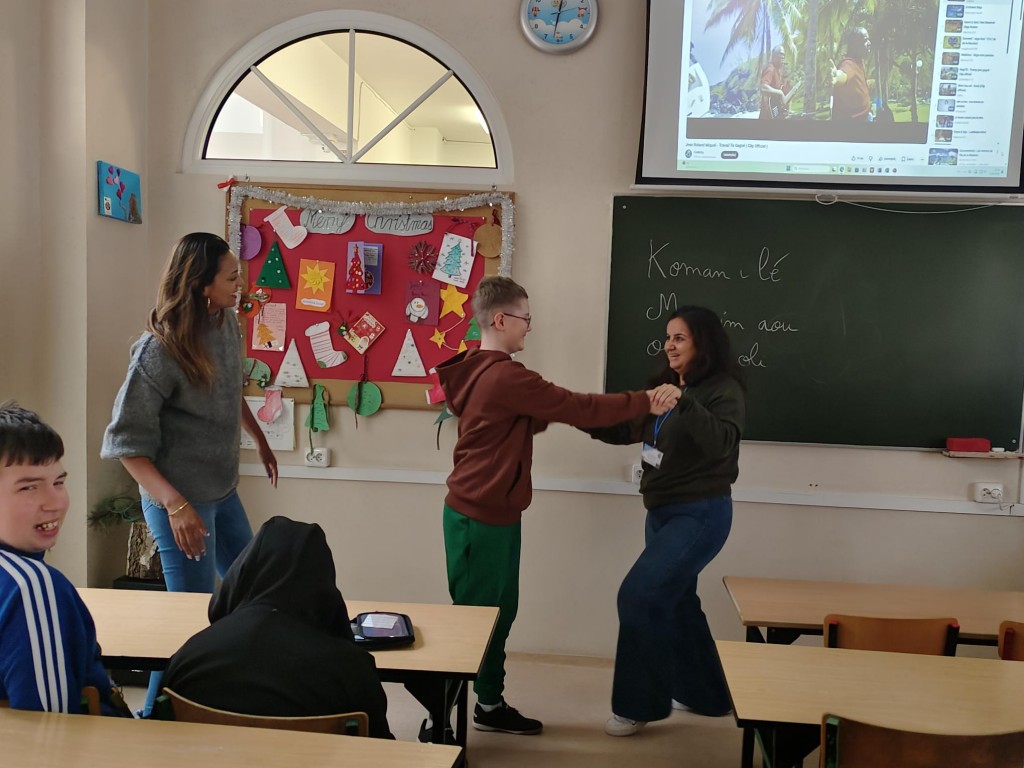 Wizyta ekspertów Erasmus+ - zajęcia w klasach