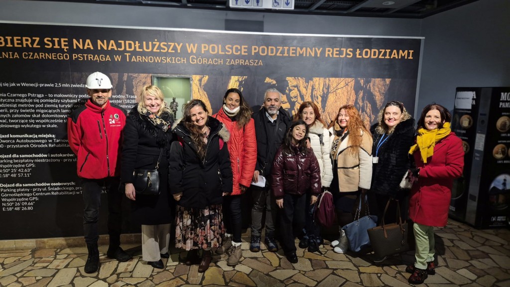 Wizyta ekspertów Erasmus+ - zwiedzanie miasta i regionu.