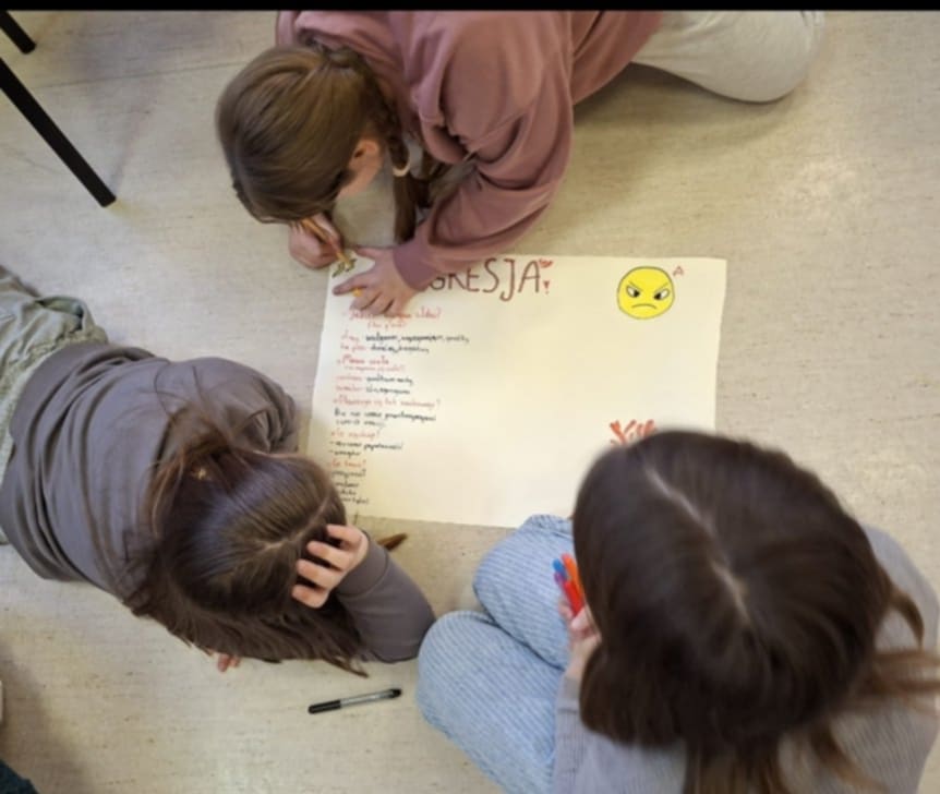 Trening zachowań asertywnych. Warsztaty dla uczniów klas piątych w SP36.