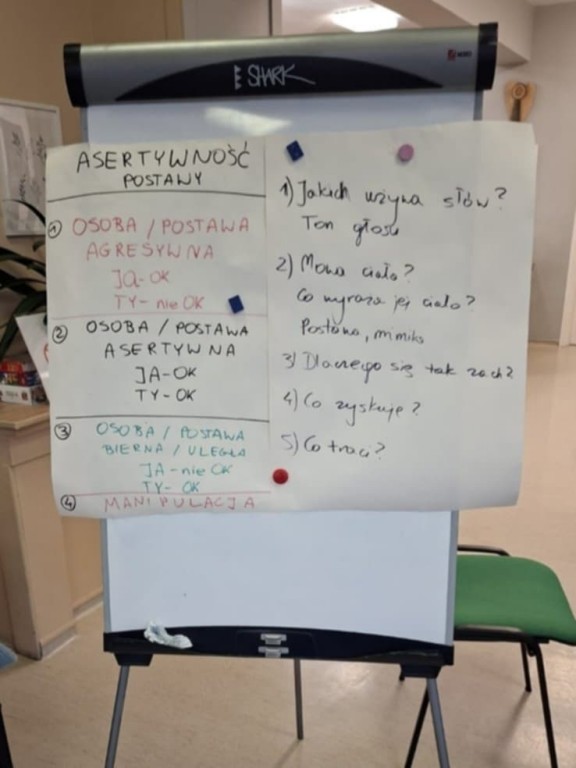 Trening zachowań asertywnych. Warsztaty dla uczniów klas piątych w SP36.