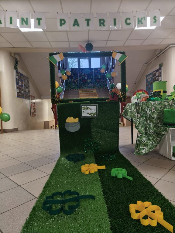 Saint Patrick's Day w SP36 dekoracje