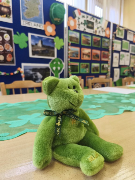 Saint Patrick's Day w SP36 dekoracje