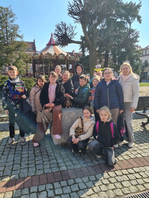 Spacer po żorskim rynku