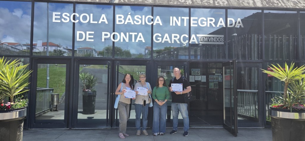 Job shadowing nauczycieli na wyspie Sao Miguel w szkole Escola Basica Integrada w Ponta Garca
