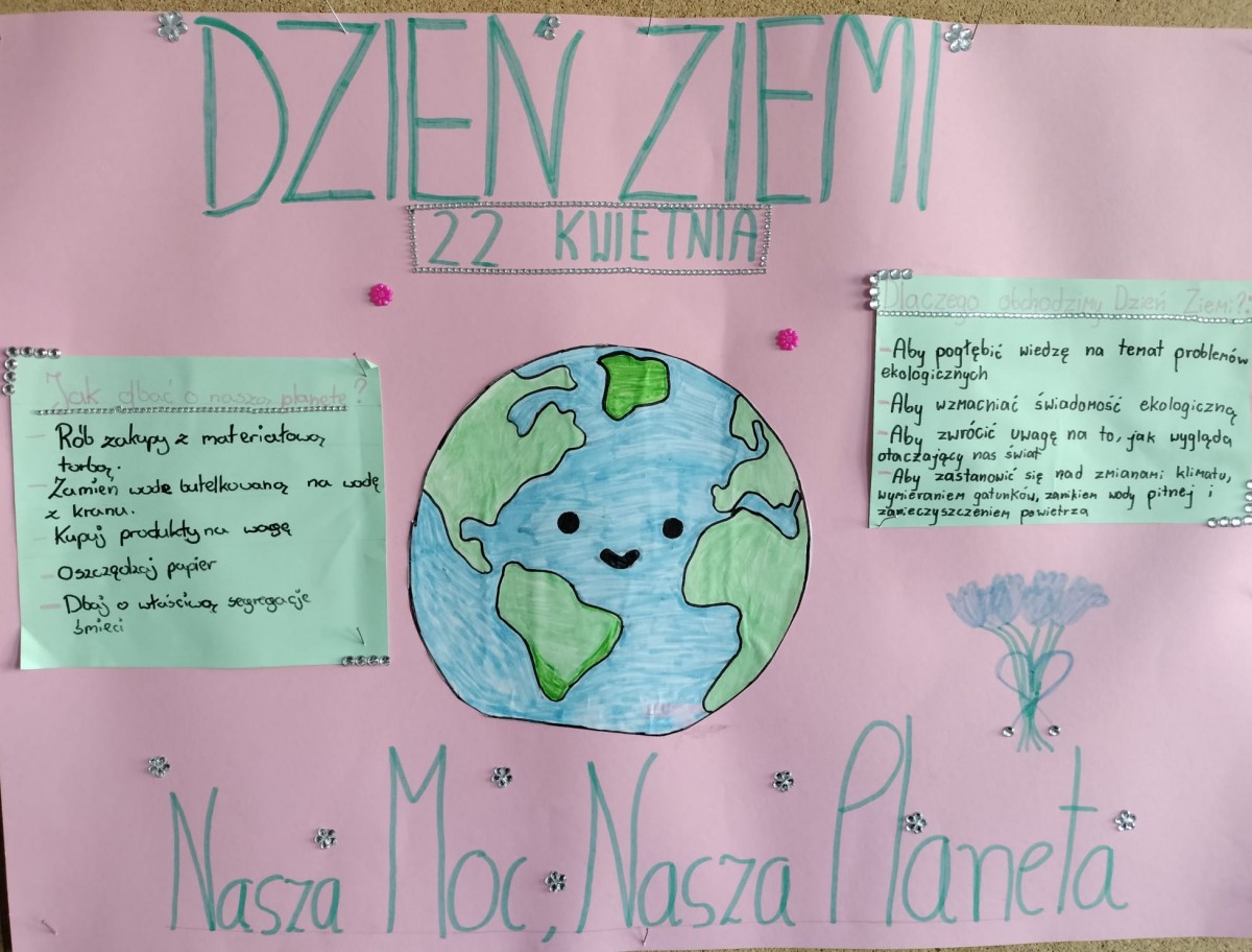 Plakat z okazji Dnia Ziemi