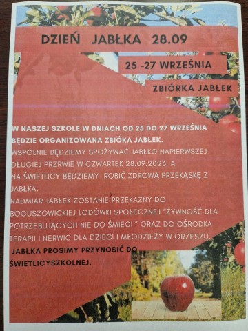 Światowy Dzień Jabłka