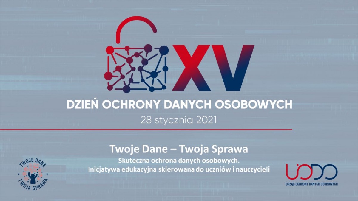 Obraz przedstawia logotyp Dnia Ochrony Danych Osobowych