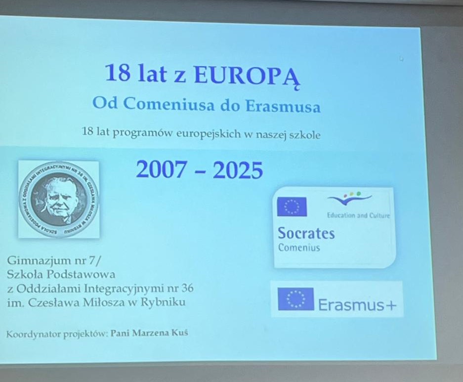 Nasza szkoła dzieli się dobrymi praktykami Erasmus+ – konferencja dla nauczycieli województwa śląskiego